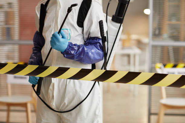 Professional Blood Cleanup technician working in Edgewater, MD